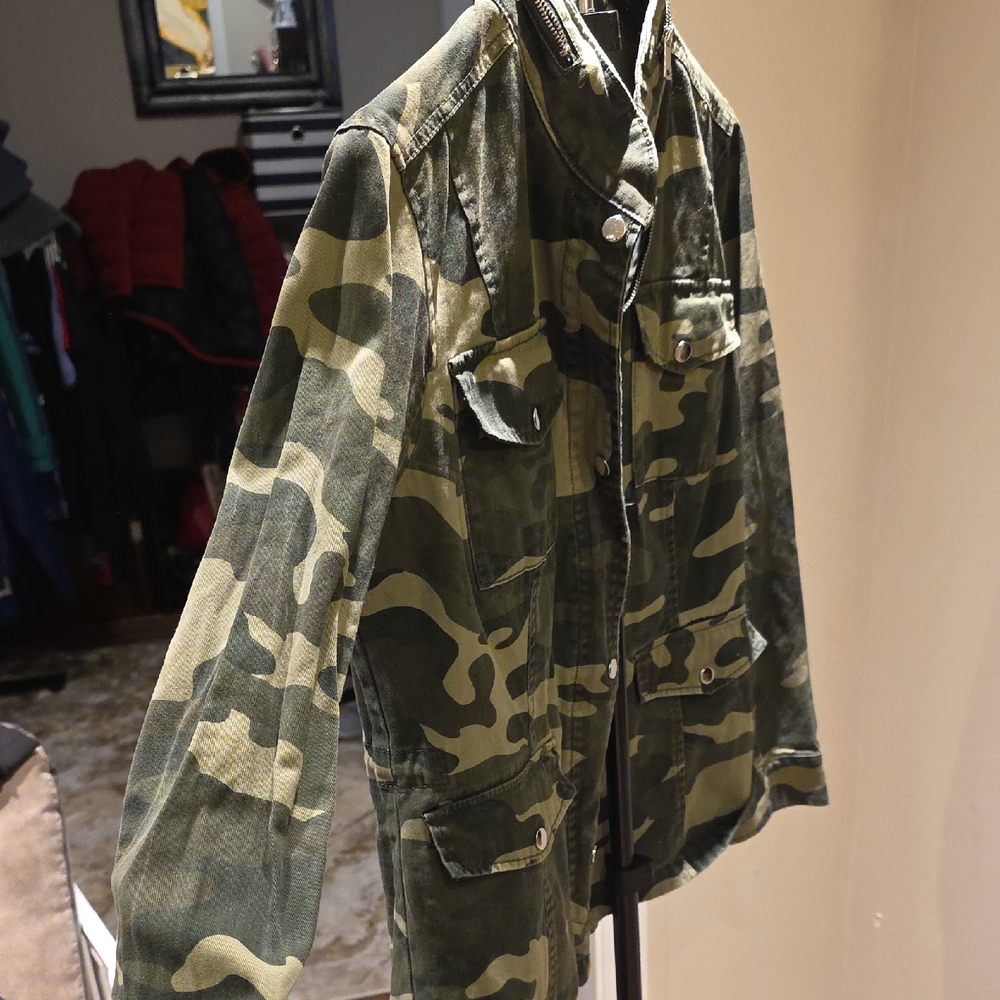 Love Tree Men's Camouflage Military Jacket
